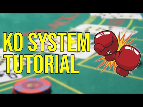 Blackjack KO "Knockout" Card Counting System Tutorial