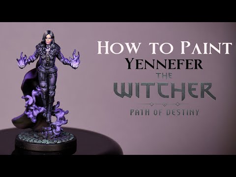 How to Paint Yennefer - Witcher Path of Destiny