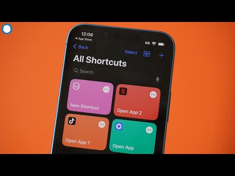 How To Create Shortcuts On Iphone IOS 16 - App Icons & Automations!
