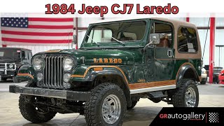 Video Thumbnail for 1984 Jeep CJ