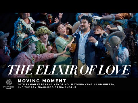 "The Elixir of Love" Moving Moment, featuring Ramón Vargas, Ji Young Yang and the Opera Chorus