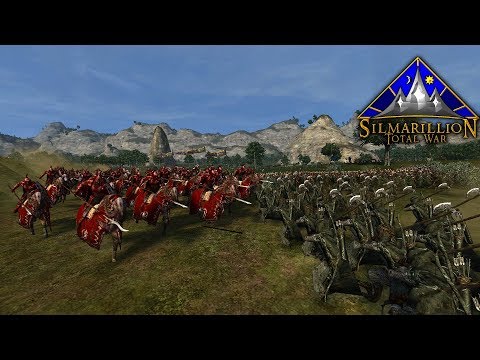 -- THE FIRTH OF DRENGIST -- Silmarillion: Total War Ossiriand vs House of Feanor 1v1 Gameplay