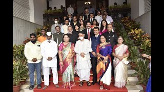 26.08.2021: Governor presented the 13th Afternoon Newsmakers’ Achievers Awards at Raj Bhavan;?>