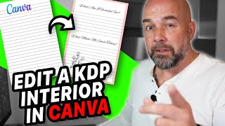 How to Edit a KDP Lined Interior FAST - Canva Tutorial