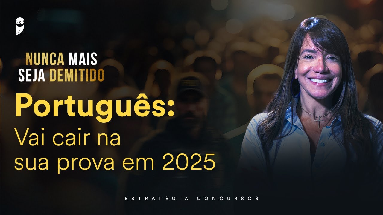 Português: Vai cair na sua prova em 2025