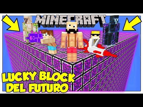 LA SFIDA DEI LUCKY BLOCK GIGANTI DEL FUTURO! - Minecraft ITA