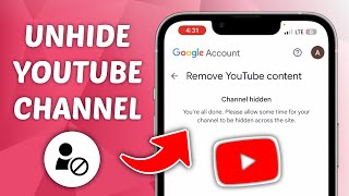 How to Unhide Your YouTube Channel - Quick and Easy Guide!