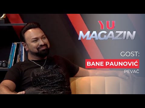 YU MAGAZIN - Bane Paunović na YU Planet televiziji predstavlja novi hit "Daj mi Bože"
