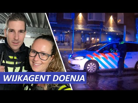 Politie melding reanimatie, heterdaad vernieling & inbreker aangehouden. Jan-Willem & Doenja.
