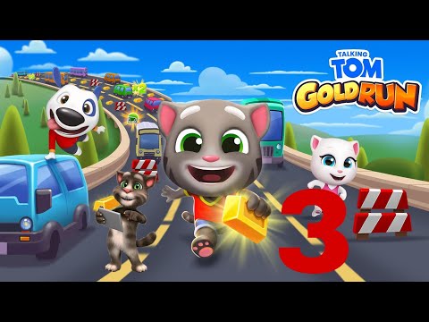 Let's Play Talking Tom Gold Run 3 Android