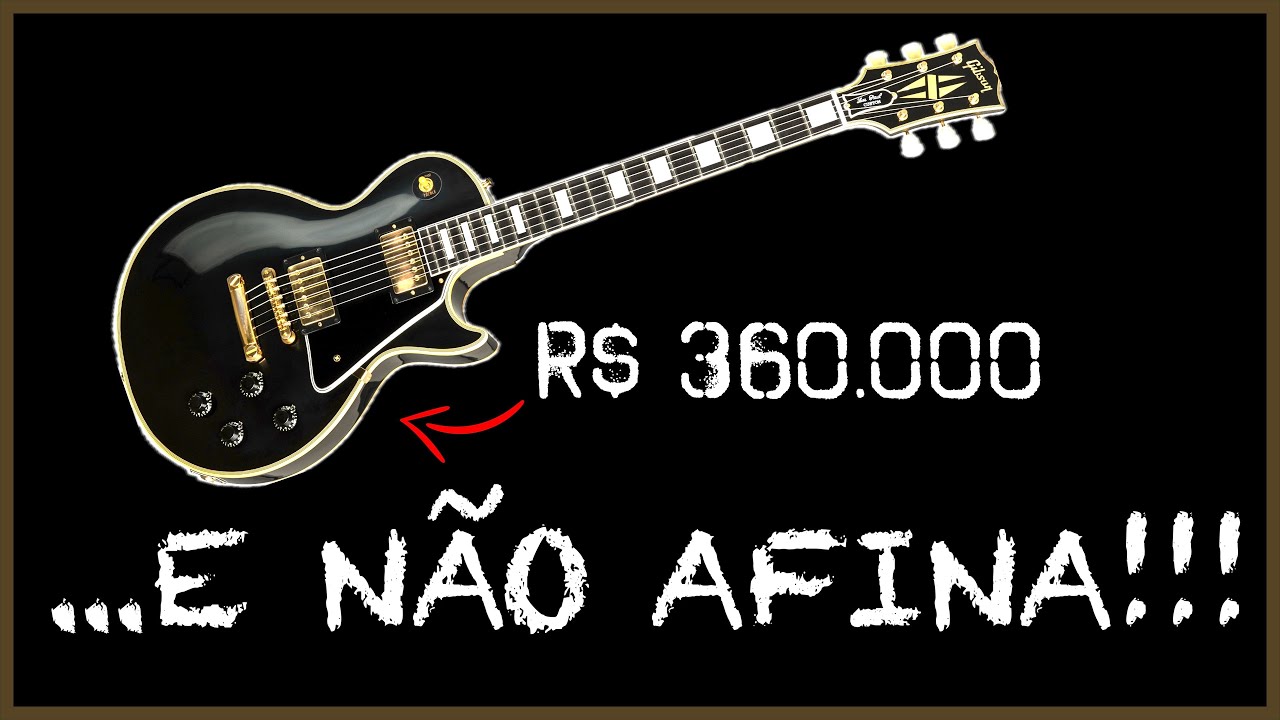 Comprei uma GUITARRA CARA e ela NÃO FICA AFINADA!!! 🤯 E agora?!!! 🤔