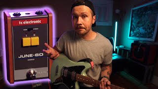 Video thumbnail for June 60 Chorus Pedal Review [TC Electronic] by JRAD'S STUFF
