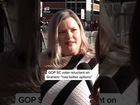 GOP SC voter reluctant on Graham: 'had better options'