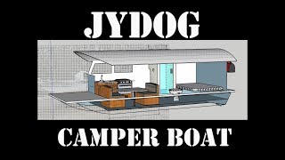 Tiny Off Grid Boat Camper Build 1