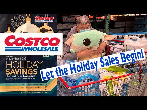 Let's go Shopping! The COSTCO Holiday Sale Savings...