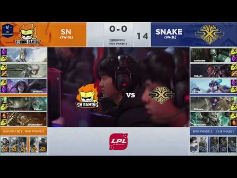 (LPL 2019) SN vs SS Highlights Game 1 LPL Spring 2019 W2D6 Sofm không gánh được các cụ ạ