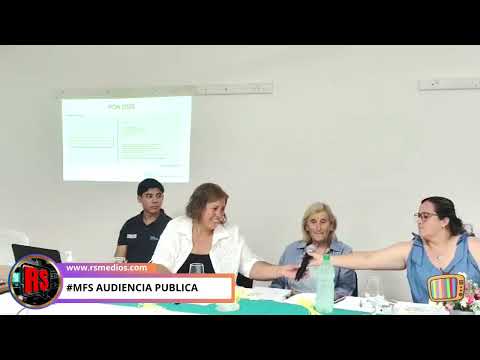RS Medios - Audiencia pública Municipio de Florencio Sanchez 🎉🎥