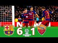 Barcelona 6 × 1 Roma | Champions League 2015/2016 Extended Highlights & Goals HD (MSN)