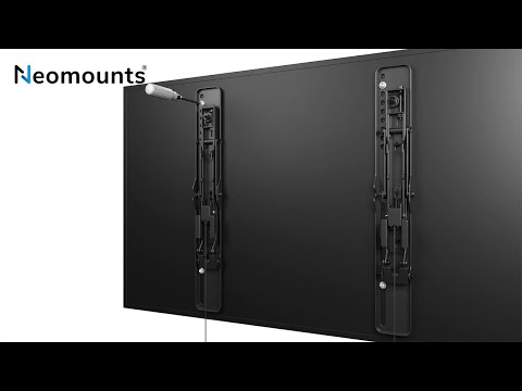 Neomounts LED-W650BLACK Wandhalterung video preview
