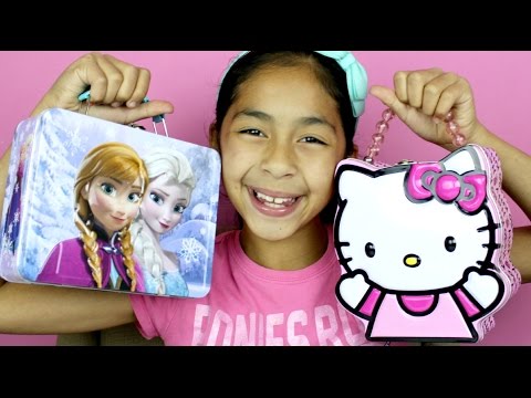Hello Kitty - Frozen Surprise Box Masha and the Bear Kinder Eggs Shopkins & More| B2cutecupcakes Video