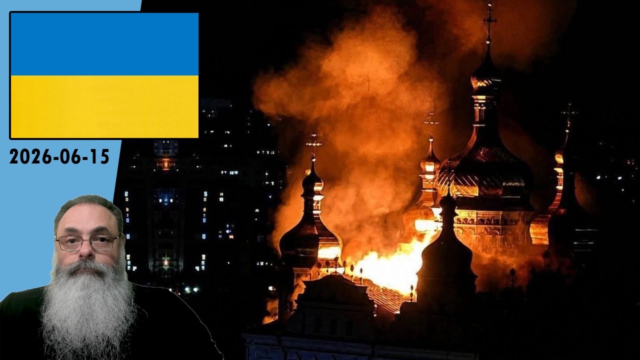 #Ucrânia 2026-06-15: RÚSSIA ataca CATEDRAL de PECHERSK-LAVRA em KYIV, mais ANTIGA que MOSCOU