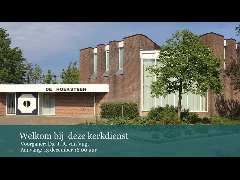 HHG Goes | 13 december 16:00 uur | Ds. J. R. van Vugt
