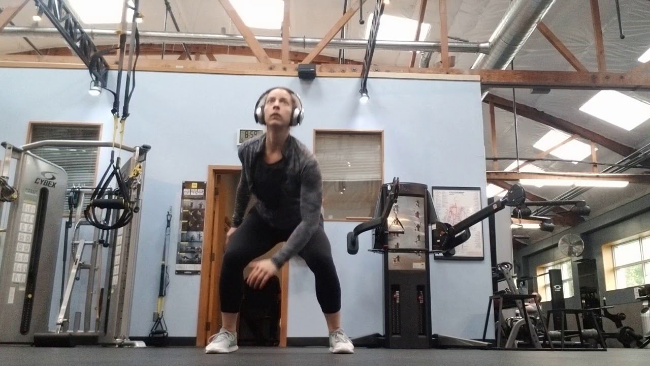 Alternating Jack Squat