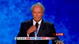 Clint Eastwood RNC Speech (COMPLETE): Actor Assails Obama Through Empty Chair