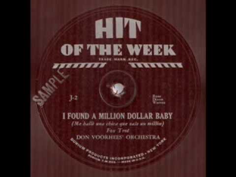 Don Voorhees & His Orchestra - I Found A Million Dollar Baby (1931)