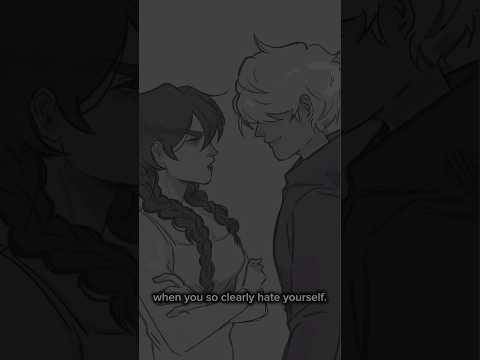 lifes been a little too real lately 🐺 #sbg #schoolbusgraveyard #webtoon #aidlyn #aidenclark
