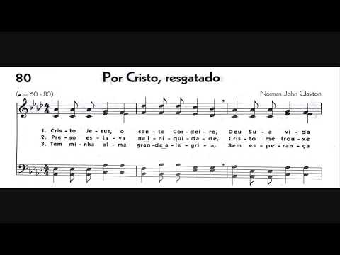 Hinário 5 CCB - Hino 080 - Por Cristo, resgatado - Strings - Teclado Yamaha PSR S670