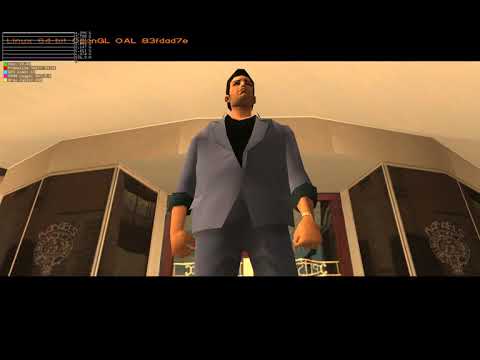 Grand Theft Auto: Vice City natively on Linux (reVC engine)