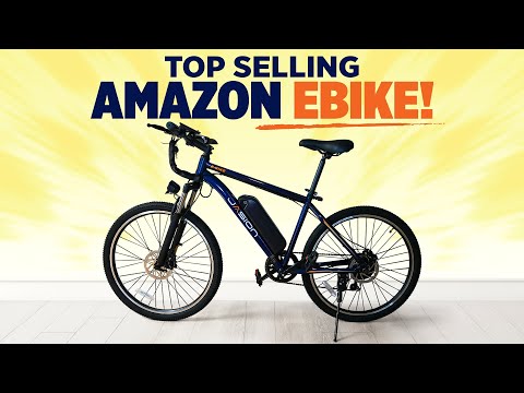 Jasion EB5 Electric Bike for Adults with Peak 1000W Brushless Motor, 40Miles 20MPH Commuting Electric Mountain Bike with 360Wh Removable Battery, 7-Speed, 26" Tires and Front Fork Suspension video review thumbnail