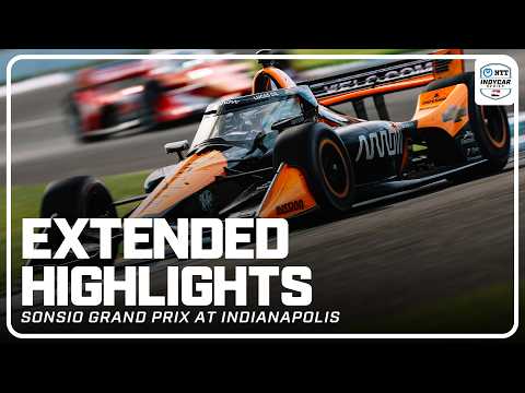Extended Race Highlights | 2025 Sonsio Grand Prix from Indianapolis Motor Speedway | INDYCAR SERIES