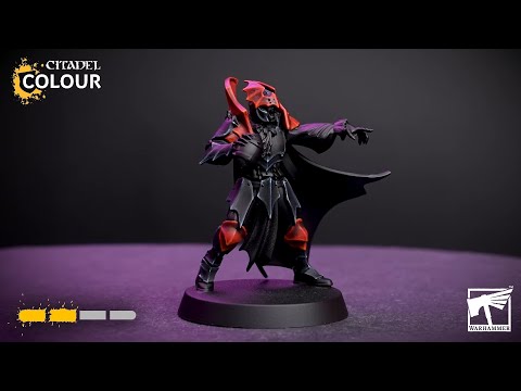 How to Paint: Blood Red and Cold Black Armour | Intermediate | Warhammer