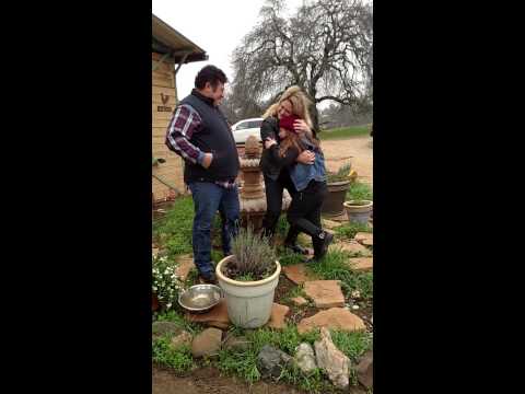 Kylie gets her Christmas wish!