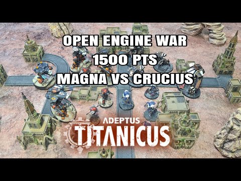An Adeptus Titanicus Battle Report - Open Engine War - Magna vs Crucius 1500 pts