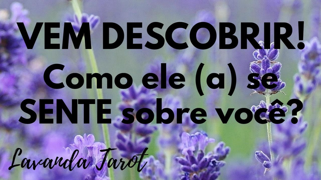#tarot 💜🪻VEM DESCOBRIR! Como ele (a) se SENTE sobre você?💜🪻