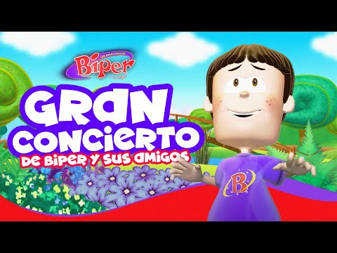 ✨ GRAN CONCIERTO DE BIPER Y SUS AMIGOS - Canciones Infantiles 🎤💖🎶