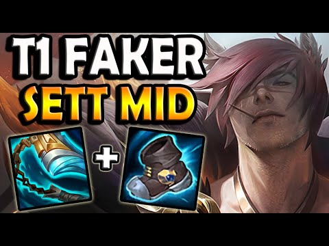T1 Faker SETT MID vs SYNDRA - Patch 11.2 Ranked Korea ✅