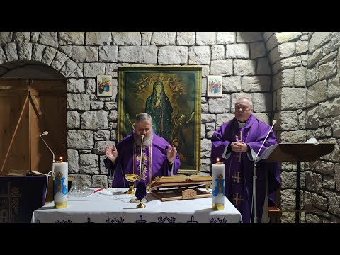 Charbel TV-Transmisja Mszy Świętej I szósta nauka rekolekcyjna-Florencja 31.03.2021