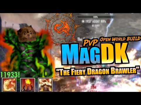 ESO PvP Build: 1vX Magic DragonKnight  Open World | "The Fiery Dragon Brawler"