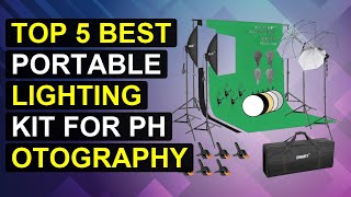 Top 5 Best Portable Lighting Kit For Photography | Top-Rated Portable Photography Light Kit