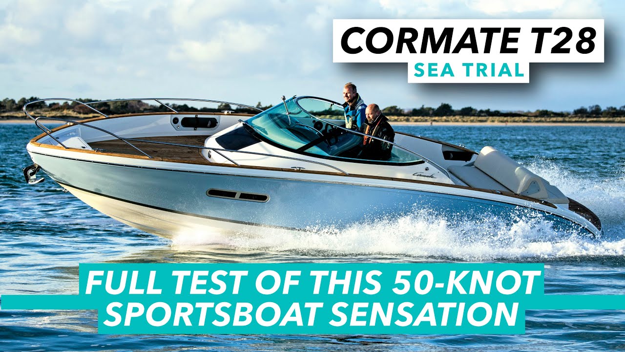 Cormate T28 sea trial | Full test of this 50-knot sportsboat sensation
