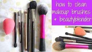 Best way to clean your makeup brushes