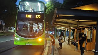 Tower Transit Singapore Volvo B9TL SBS3376Y 872 Block 306 to opp Block 113