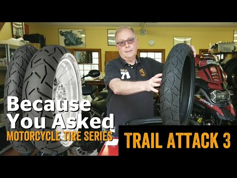TrailAttack 3 Tires:  Advanced Performance and Grip for large capacity adventure touring motorcycles