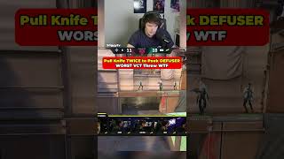 Download lagu No Way UNFAKE PULLED Knife Twice to PEEK a DEFUSER in VCT 💀💀| Sliggytv (Navi vs JL) mp3