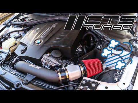 BEST Sounding Air Intake for F30 BMW 335i N55! | CTS Turbo Intake Install + Sound Clips