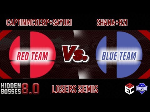 Hidden Bosses 8.0 DOUBLES LS - CaptinMCderp / Sayuki vs Shana / RZI